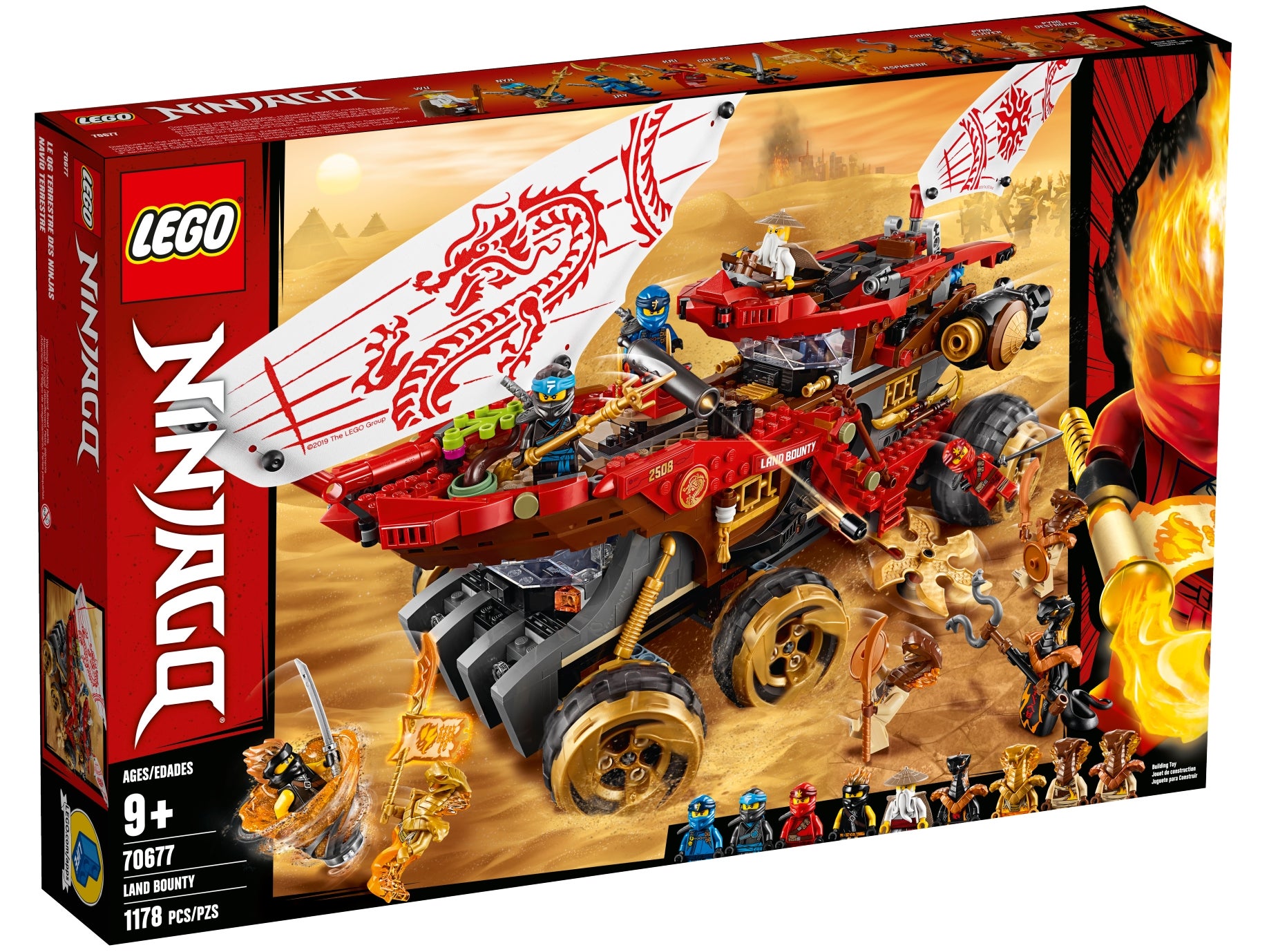 LEGO Land Bounty Ninjago 70677 for sale online